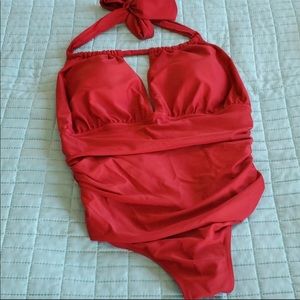 ⭐CupShe One Piece Red Swimsuit⭐